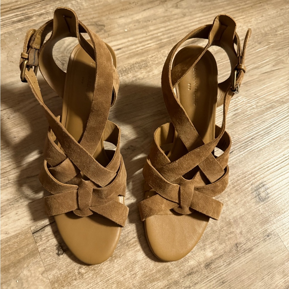 Banana Republic Suede heels 8.5